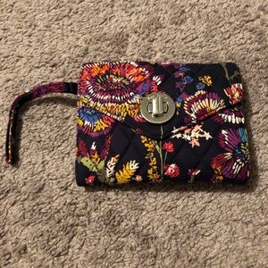 Midnight Wildflower Wallet